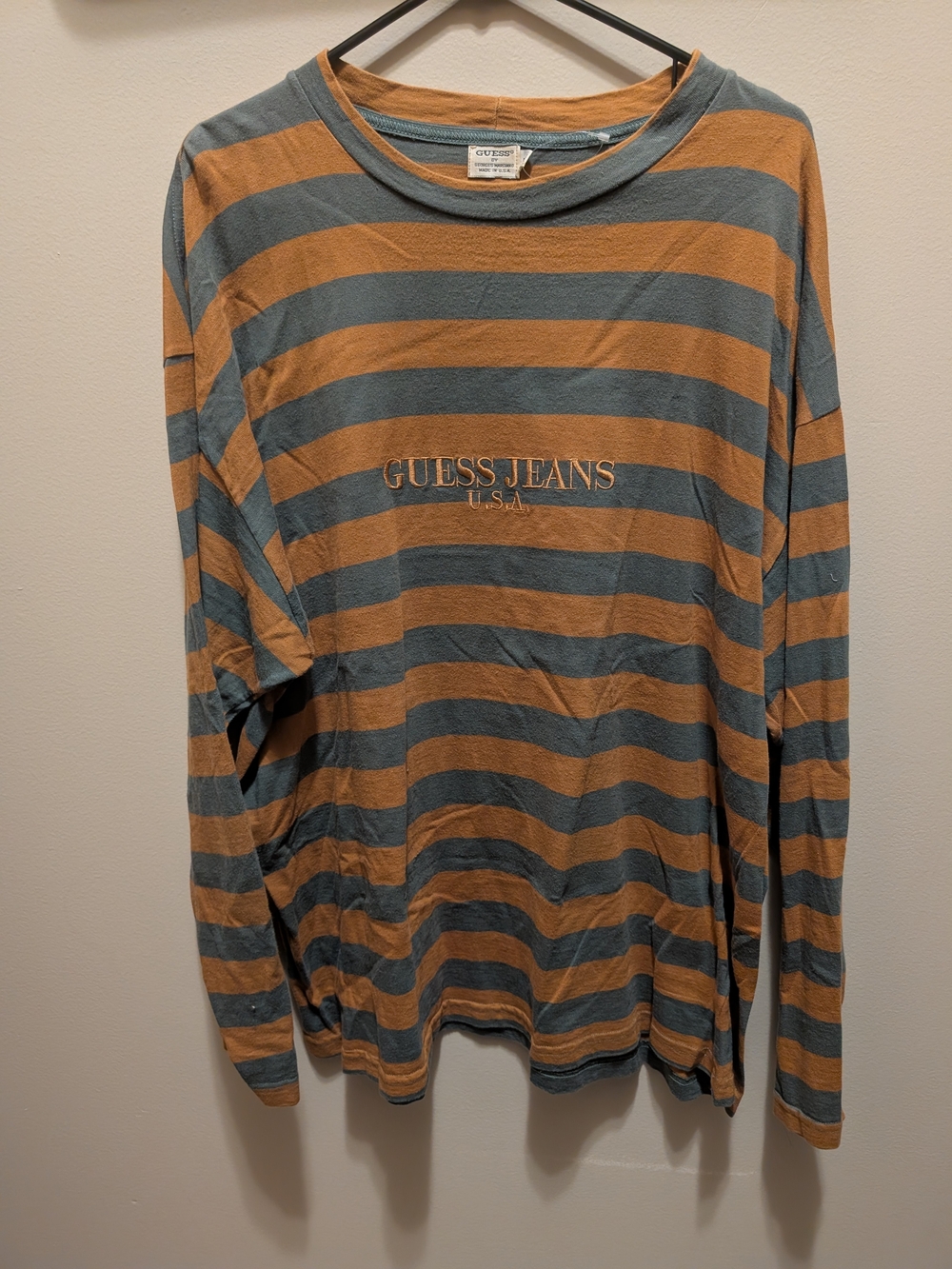 Guess Striped Long-Sleeve Shirt